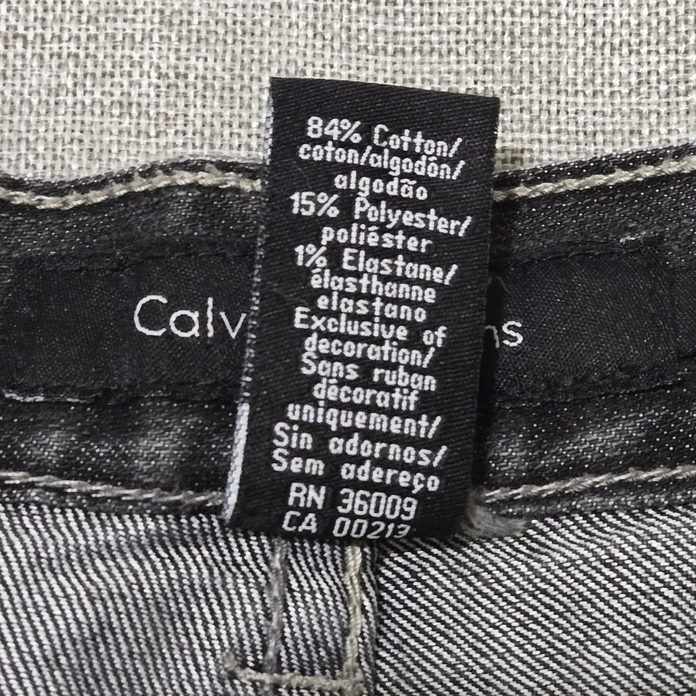 Calvin Klein Vintage Y2K Black Bootcut Jeans Size 10